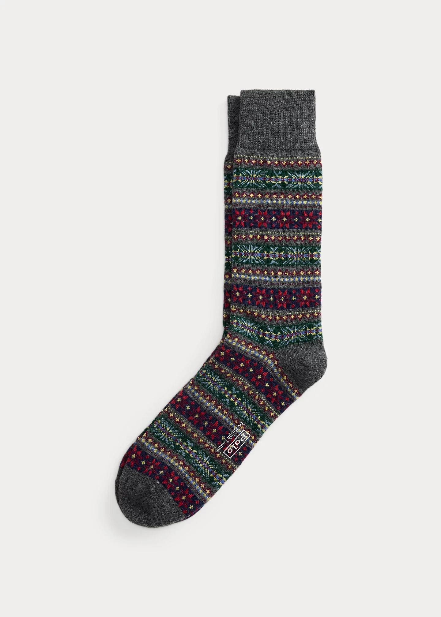Fair Isle Wool-Blend Socks - 1