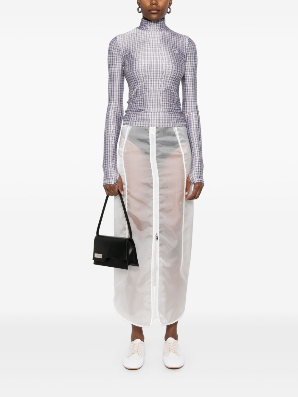 organza maxi skirt - 2