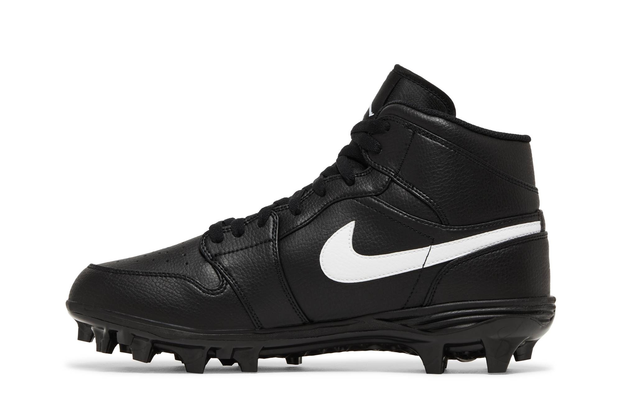 Jordan 1 Mid TD Cleat 'Black' 2023 - 3