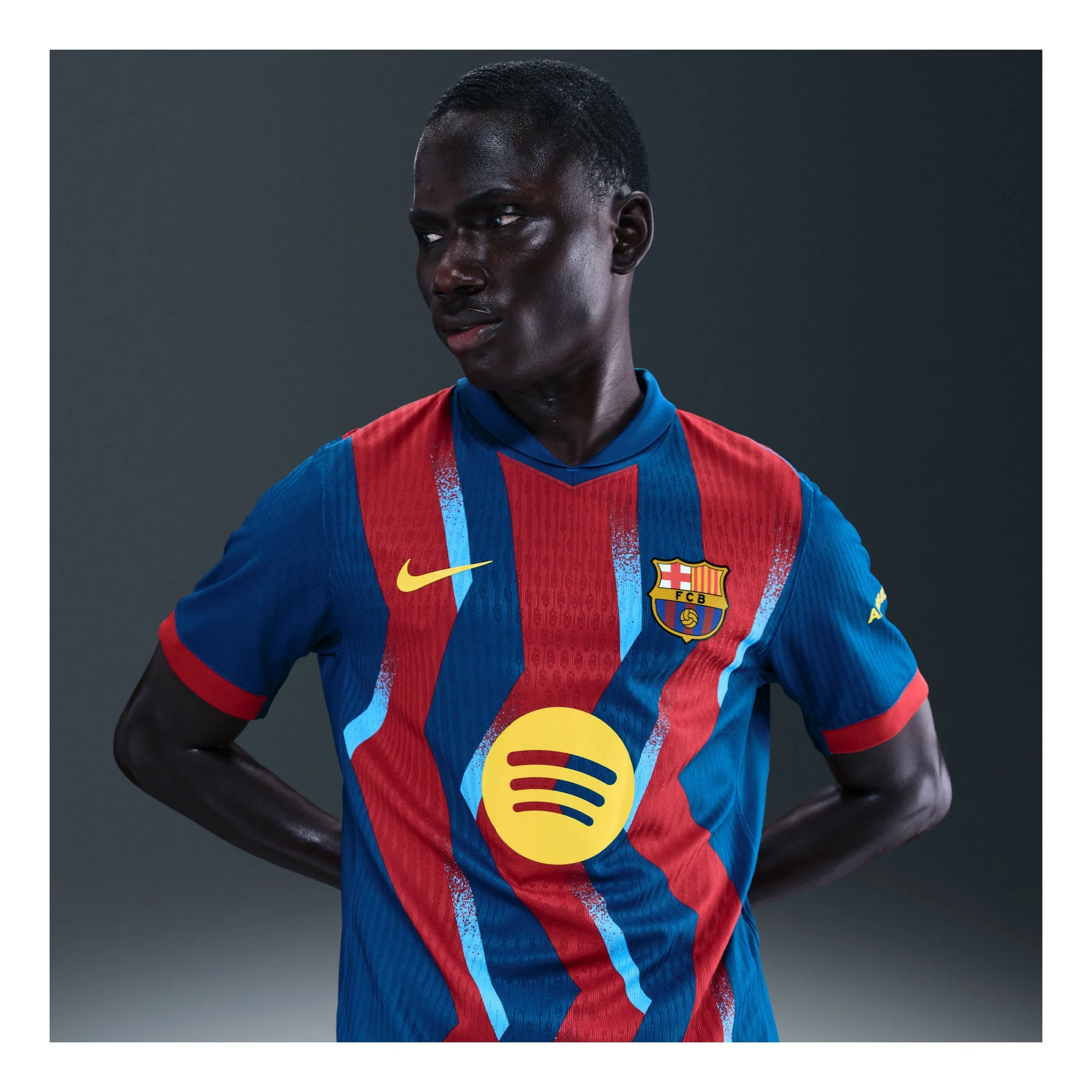 Nike FC Barcelona 2025/26 Match Fourth Dri-FIT ADV Player Edition Soccer Jersey FZ1311-432 - 1