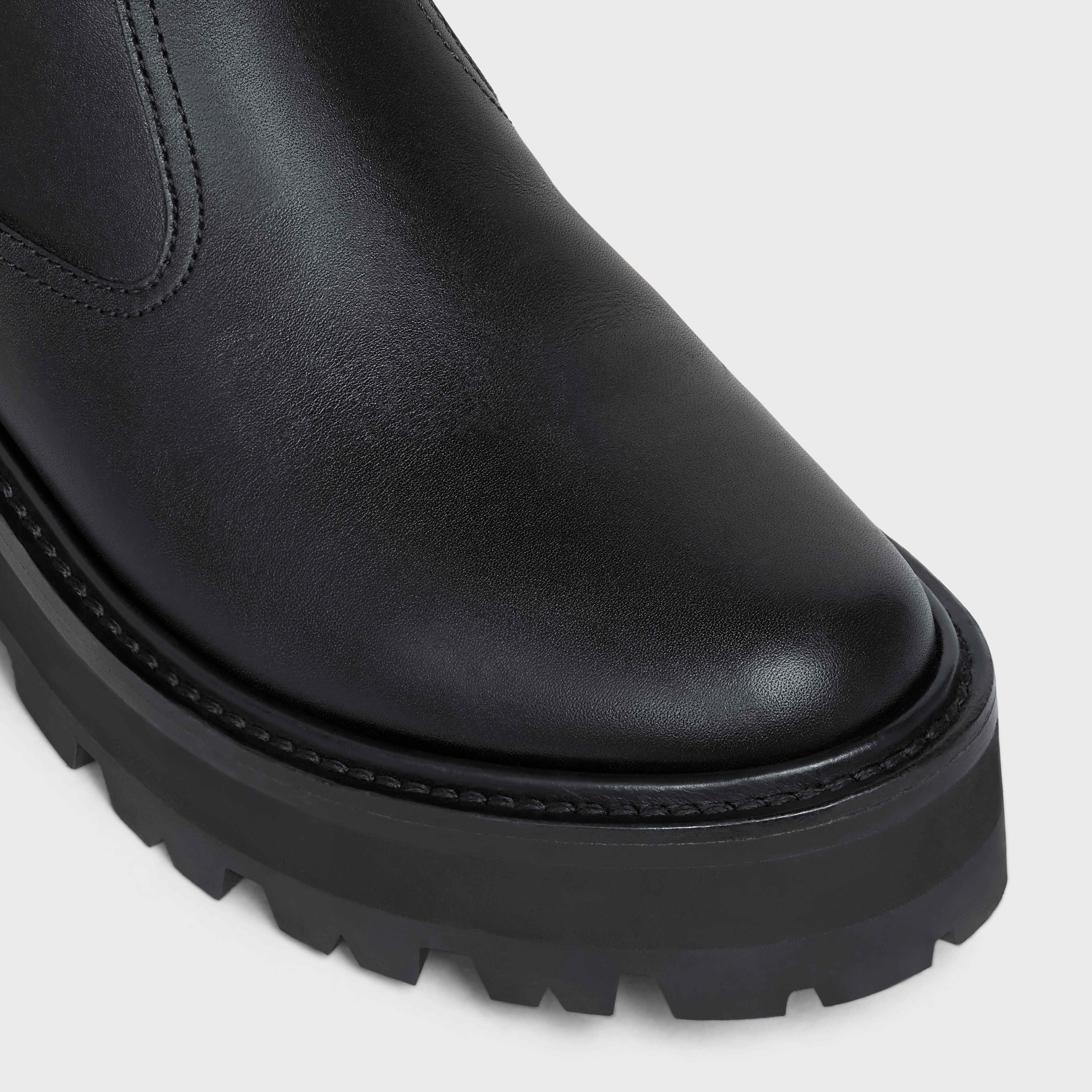 CELINE BULKY JODPHUR BOOT in Calfskin - 4