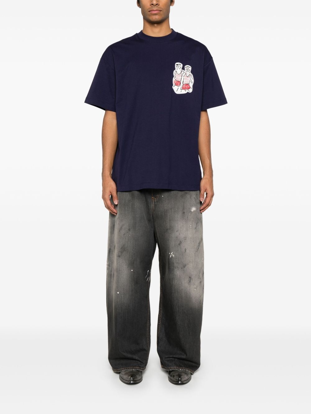 x Luke Edward Hall Sailors in Love T-shirt - 2