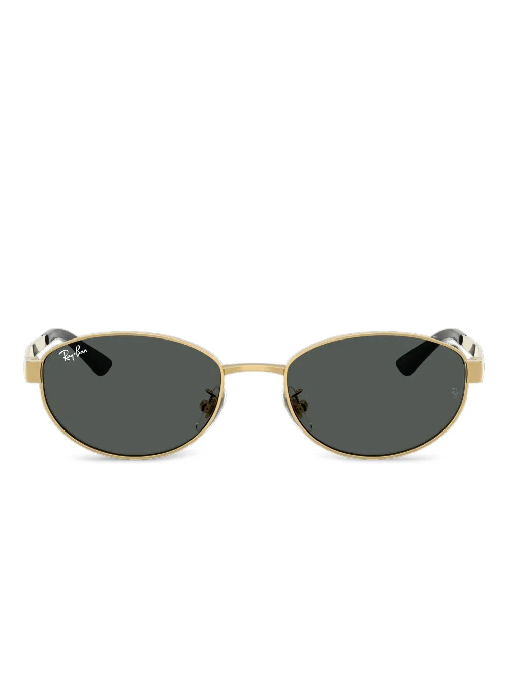 oval-frame sunglasses - 1