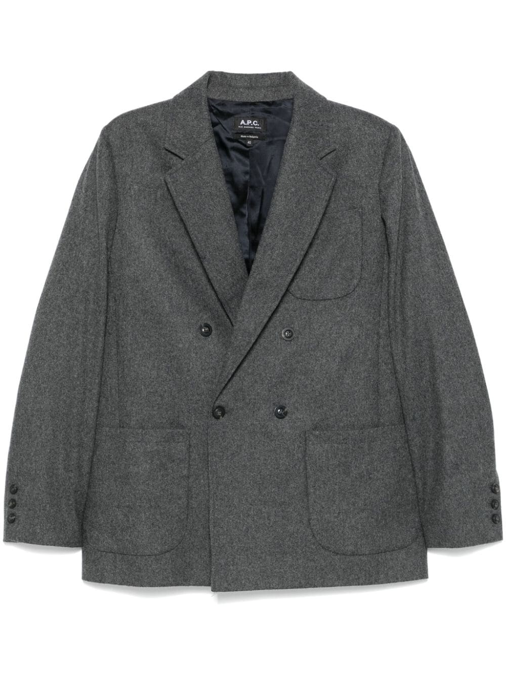 felted blazer - 1