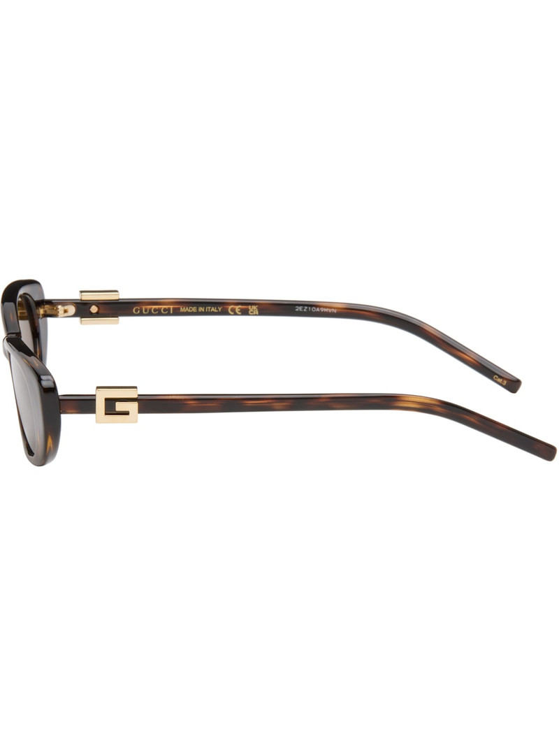 Brown G String Cat Eye Sunglasses 3