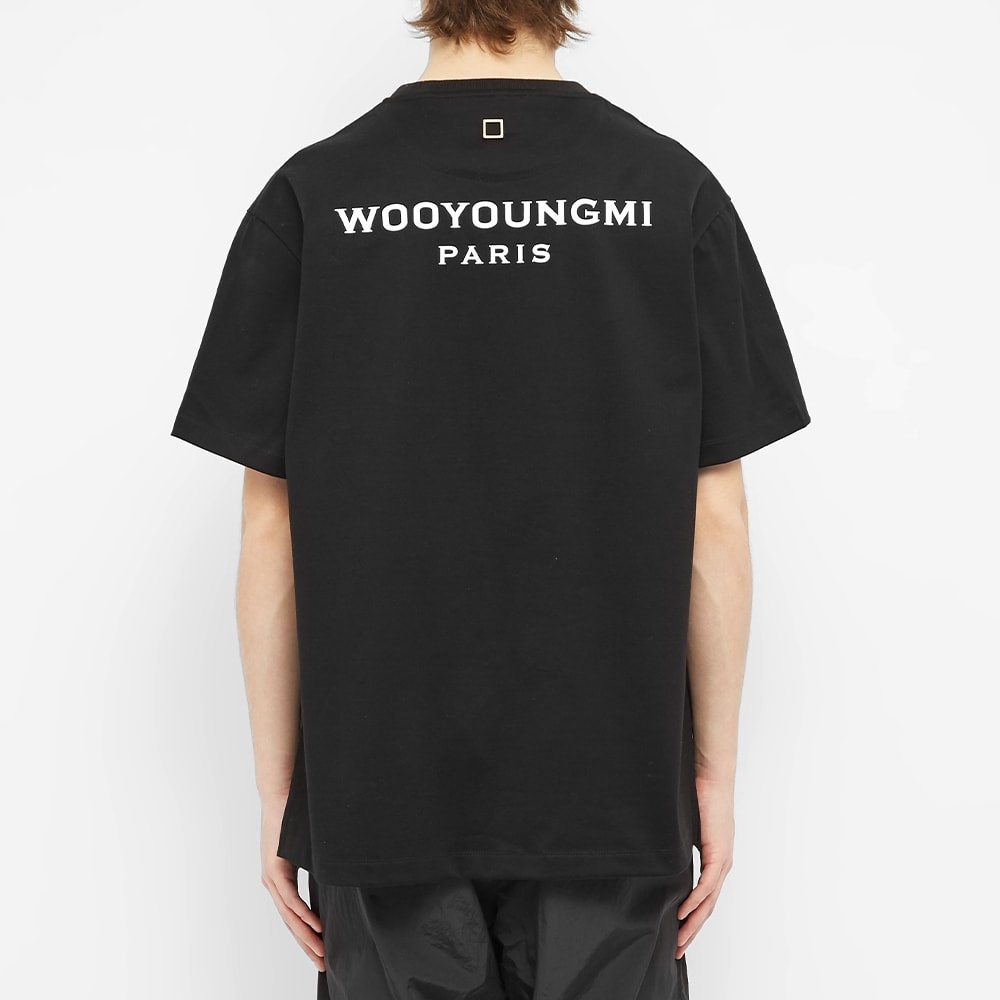 Wooyoungmi Oversize Reverse Logo Tee - 5