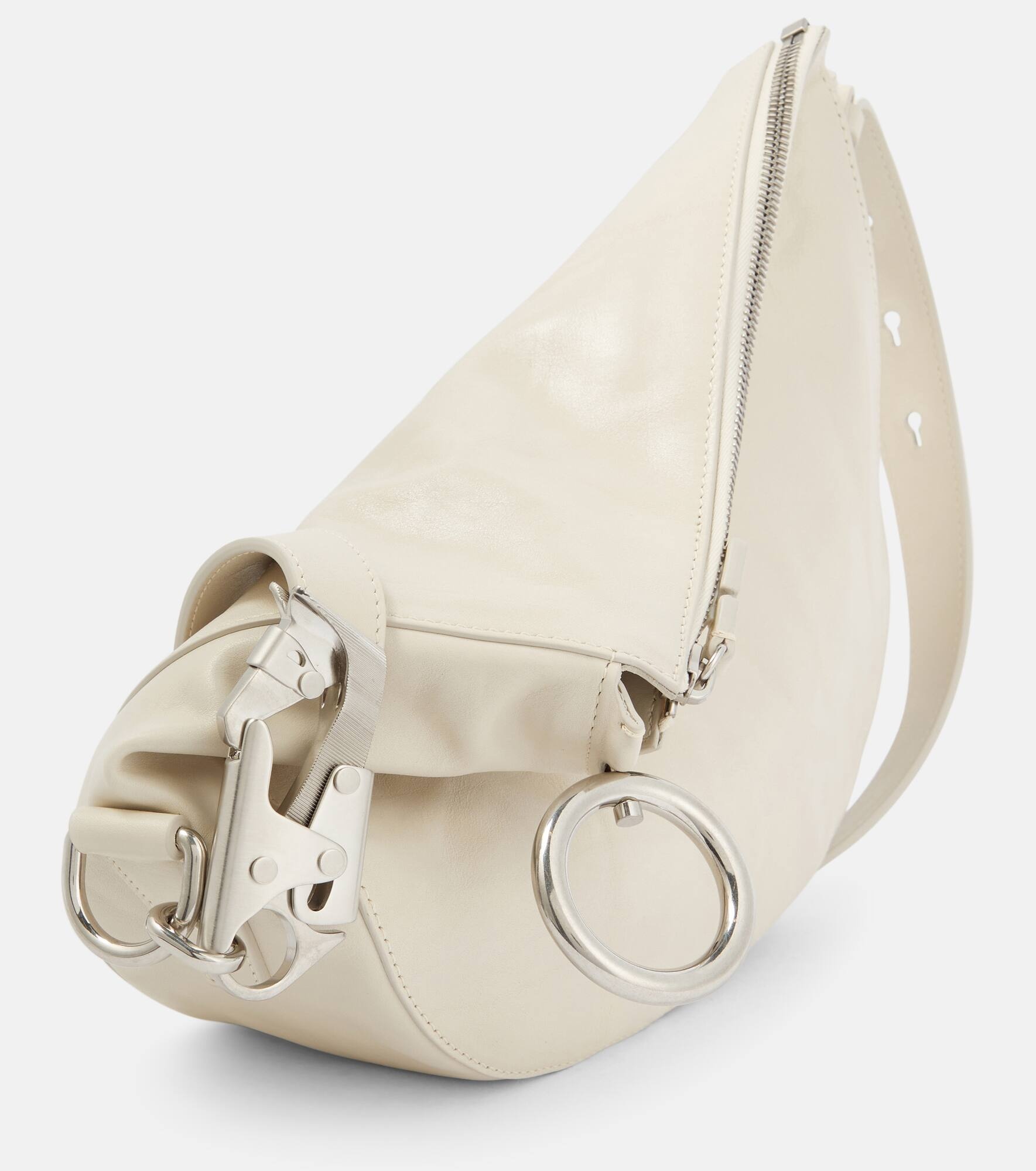 Knight Small leather shoulder bag - 6