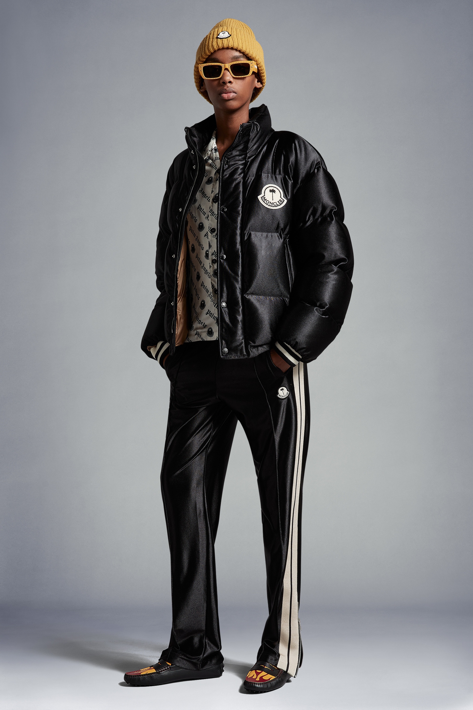 しん (PSG、MONCLER) Moncler Keon Short Down Jacket | REVERSIBLE