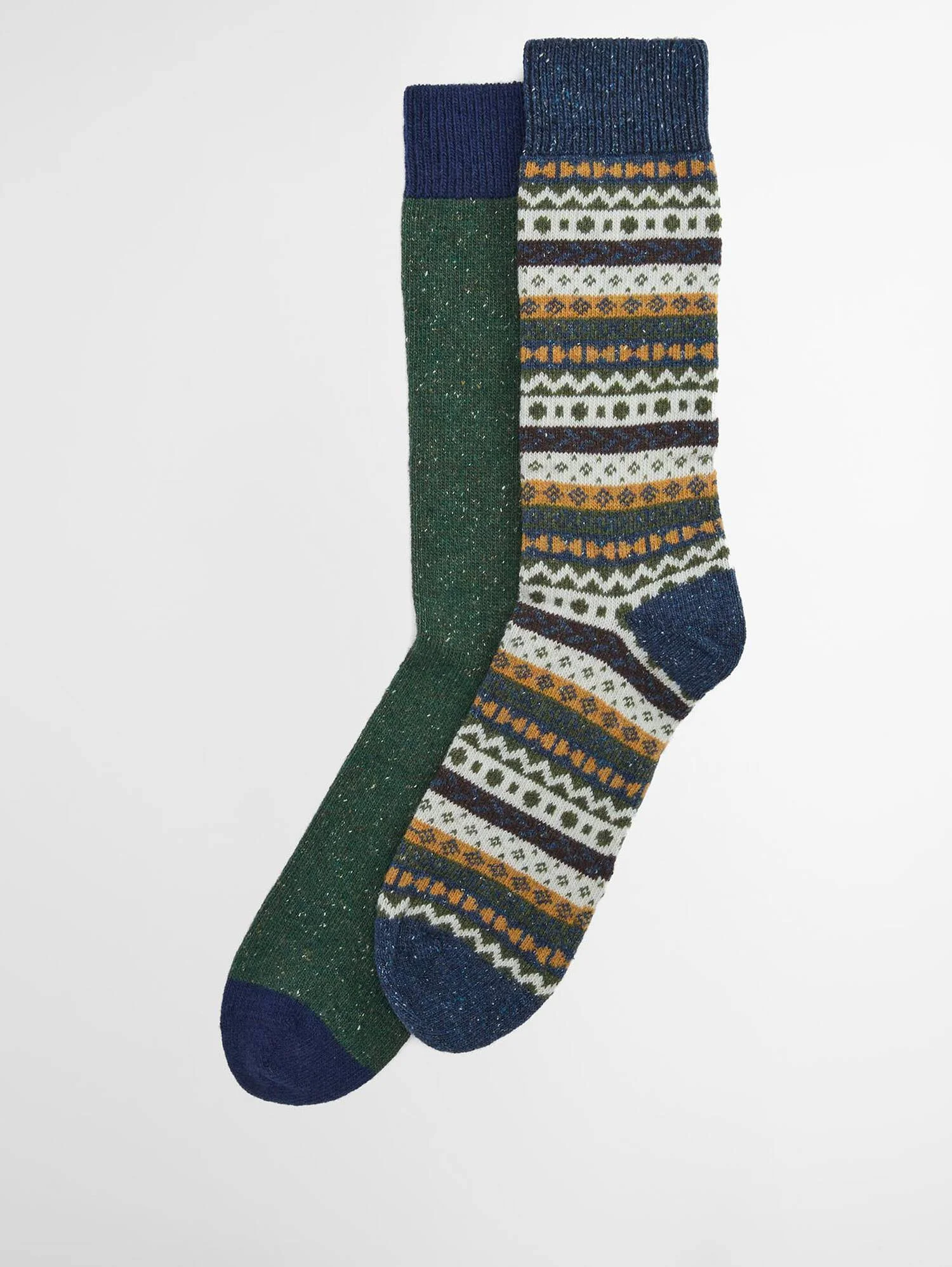 Fair Isle Socks (Set of 2) - 1