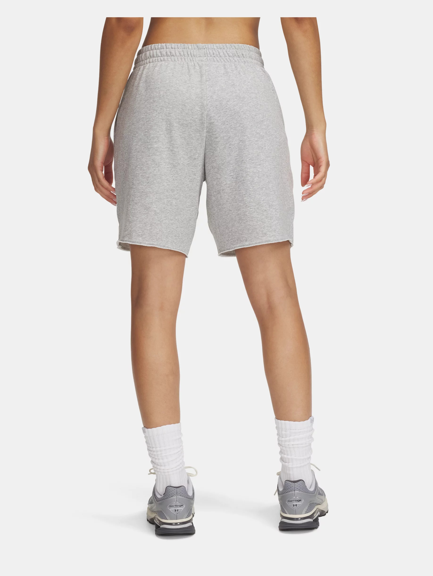 Women's UA Icon Terry Long Shorts - 2
