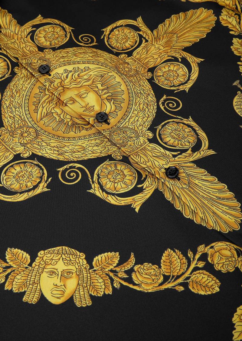 Maschera Baroque Silk Shirt 4