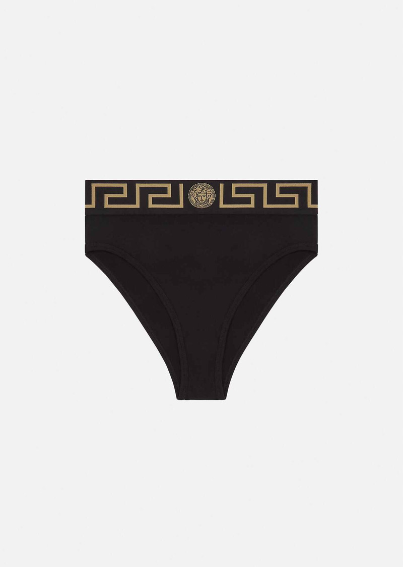 Greca Border High Leg Briefs - 1