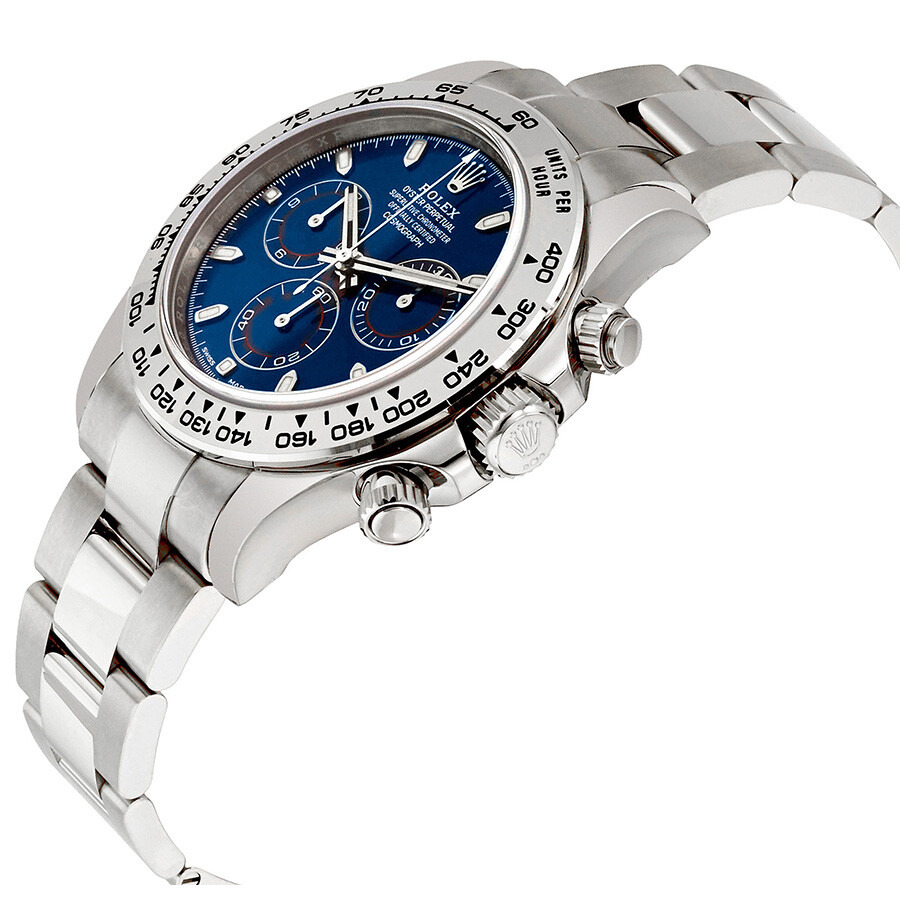 Pre-owned Rolex Cosmograph Daytona Chronograph Tachymeter Blue Dial Men's Watch 116509BLSO - 2