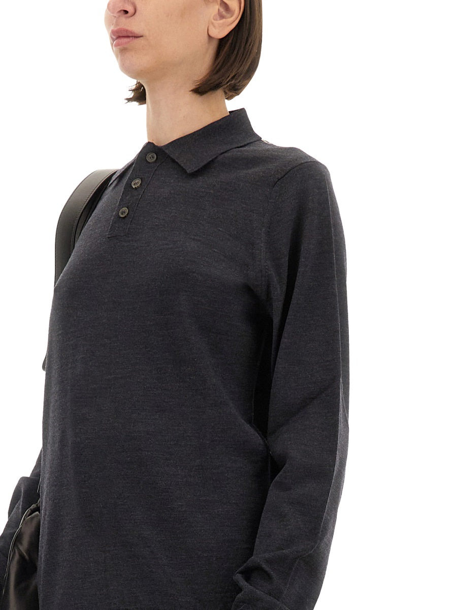 Maison Margiela Women Wool Polo. - 4