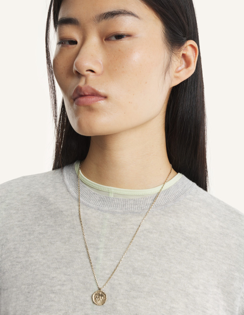 Maison Kitsuné PROFILE FOX MEDALLION NECKLACE outlook