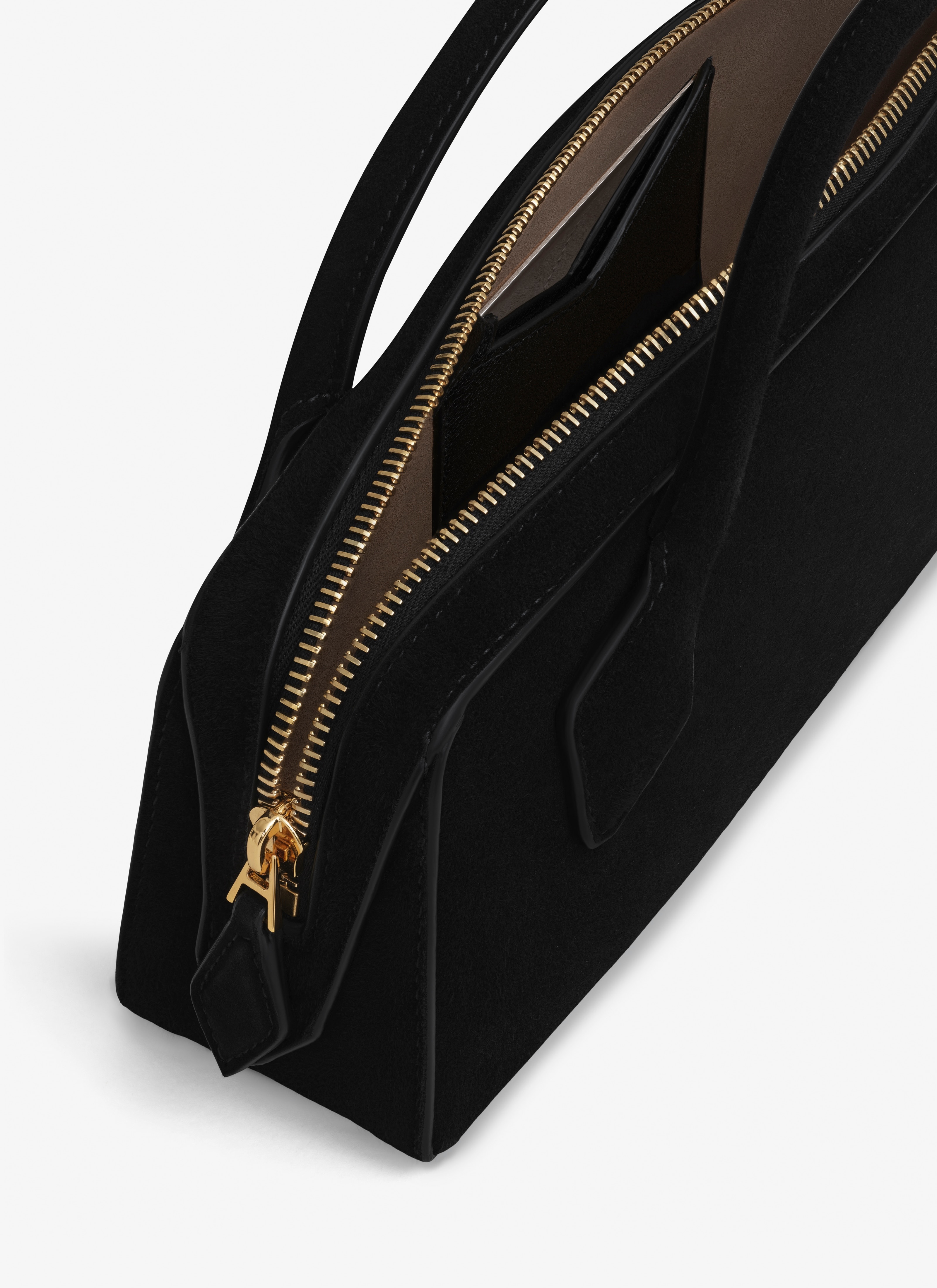クラッチバッグ Alaia Le Teckel Clutch In Suede Goatskin Alaïa LE TECKEL CLUTCH IN SUEDE GOATSKIN | REVERSIBLE