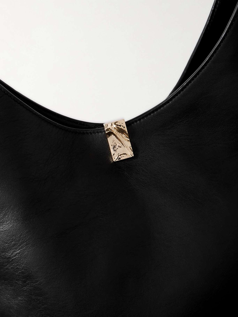 Andrea leather shoulder bag Black 4