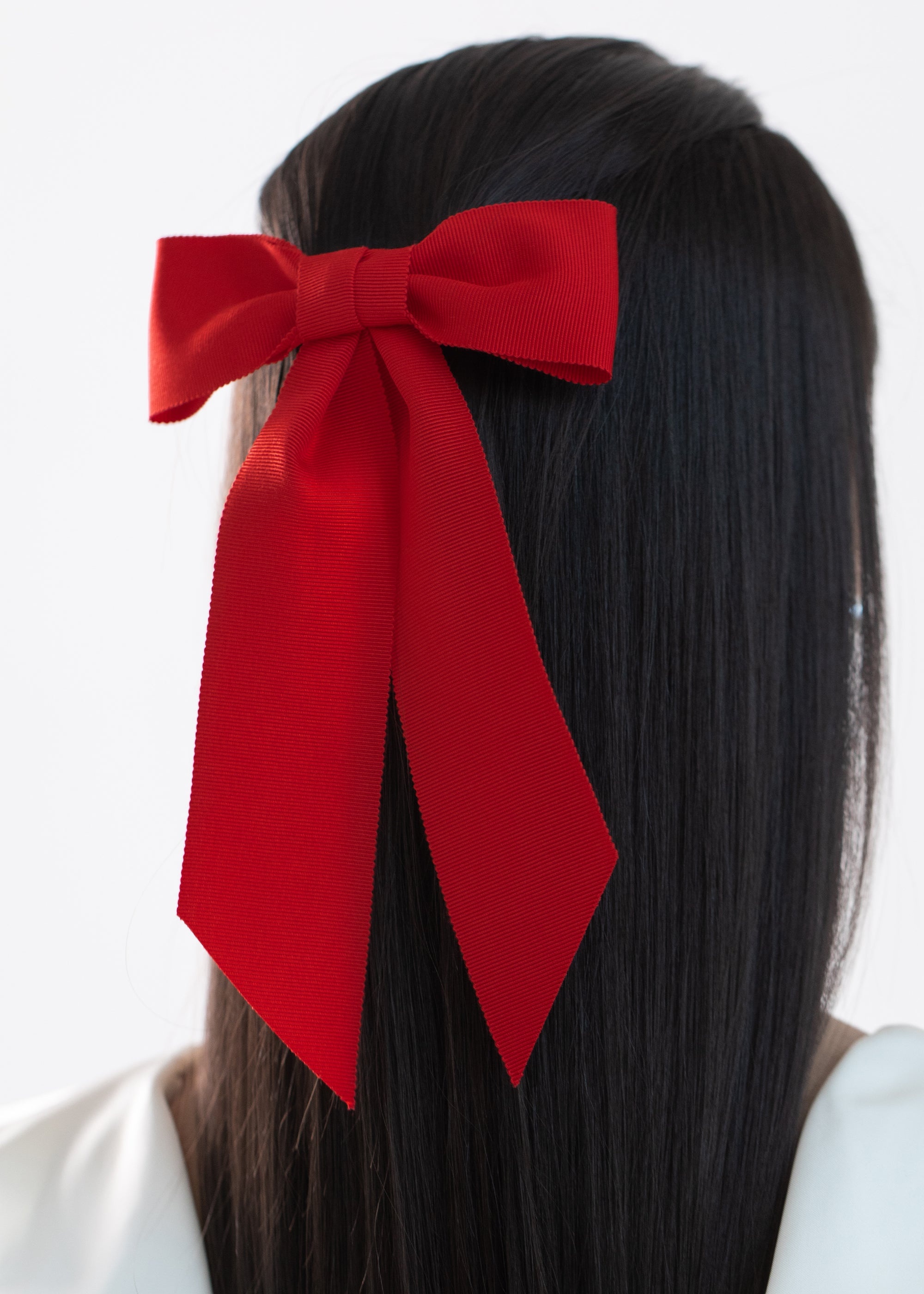 Alice Grosgrain Bow Barrette - 3