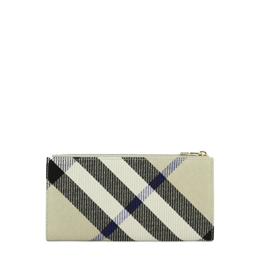 Burberry Large Checked Bi-Fold Wallet - 2