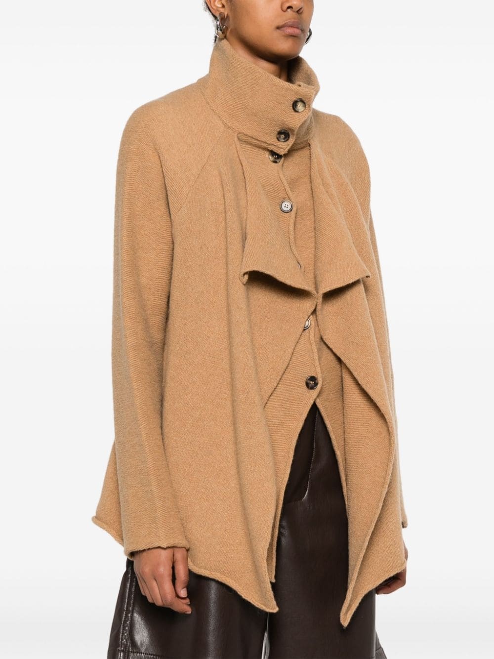 layered cardigan - 3
