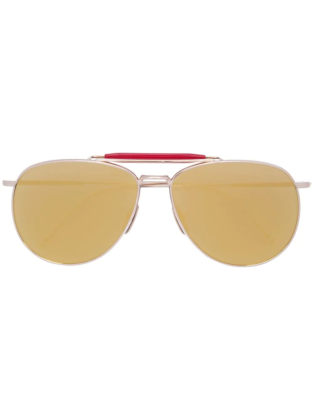 aviator mirrored sunglasses - 1