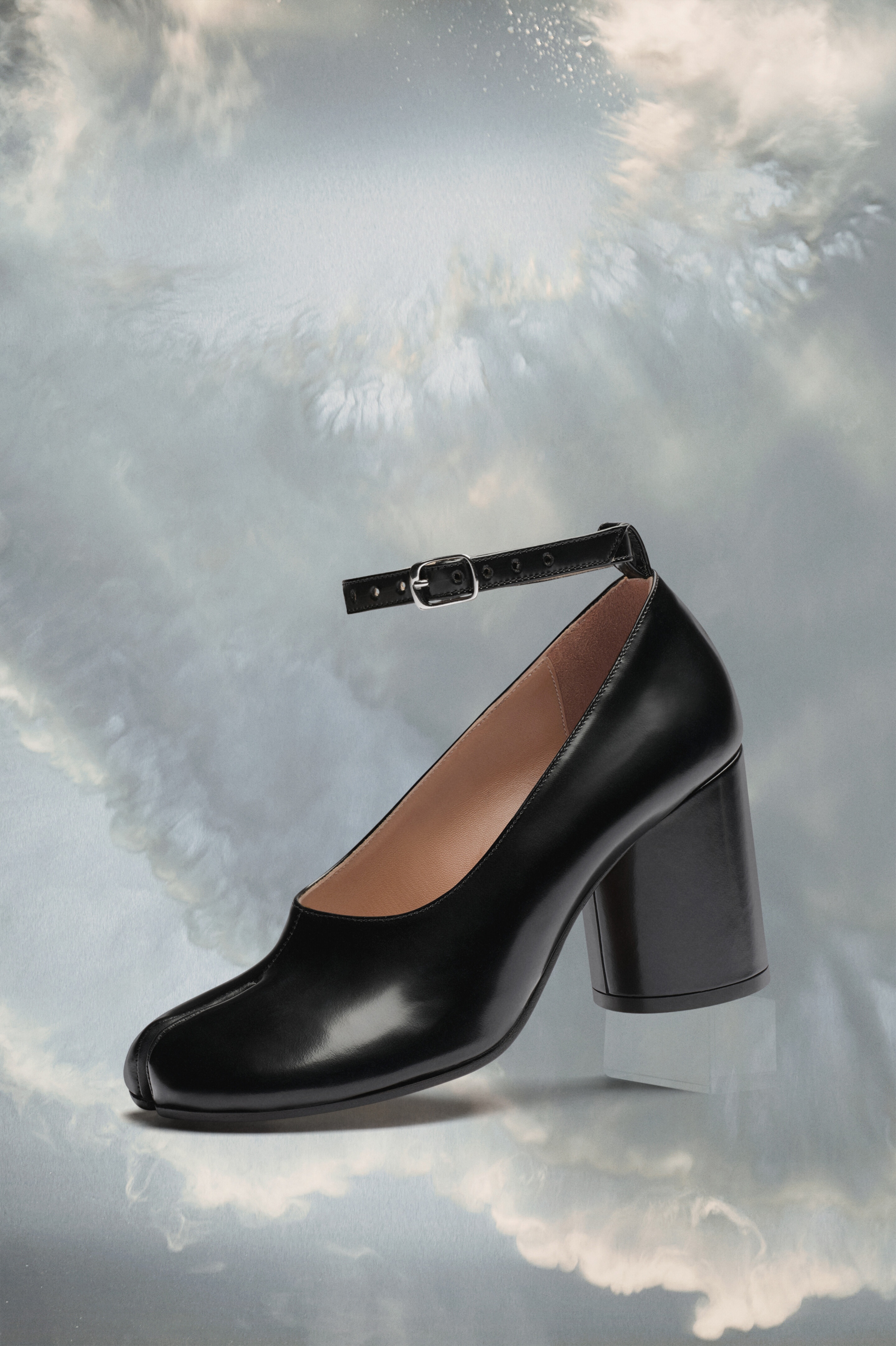 Maison Margiela Tabi Leather Heels | REVERSIBLE