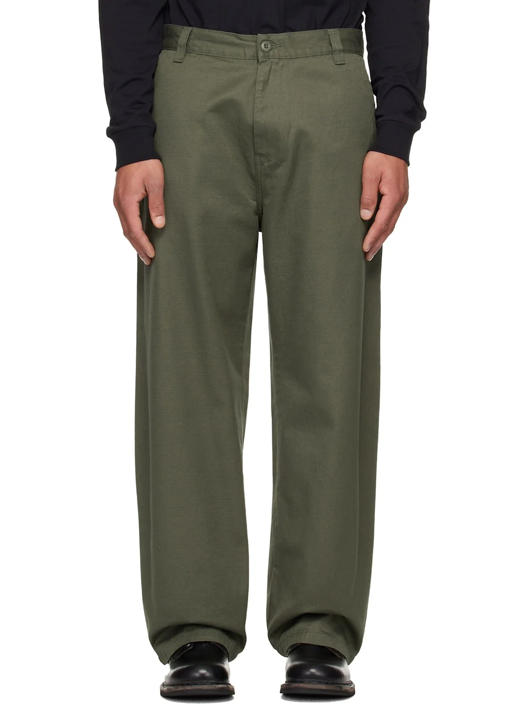Khaki Brady Trousers - 1