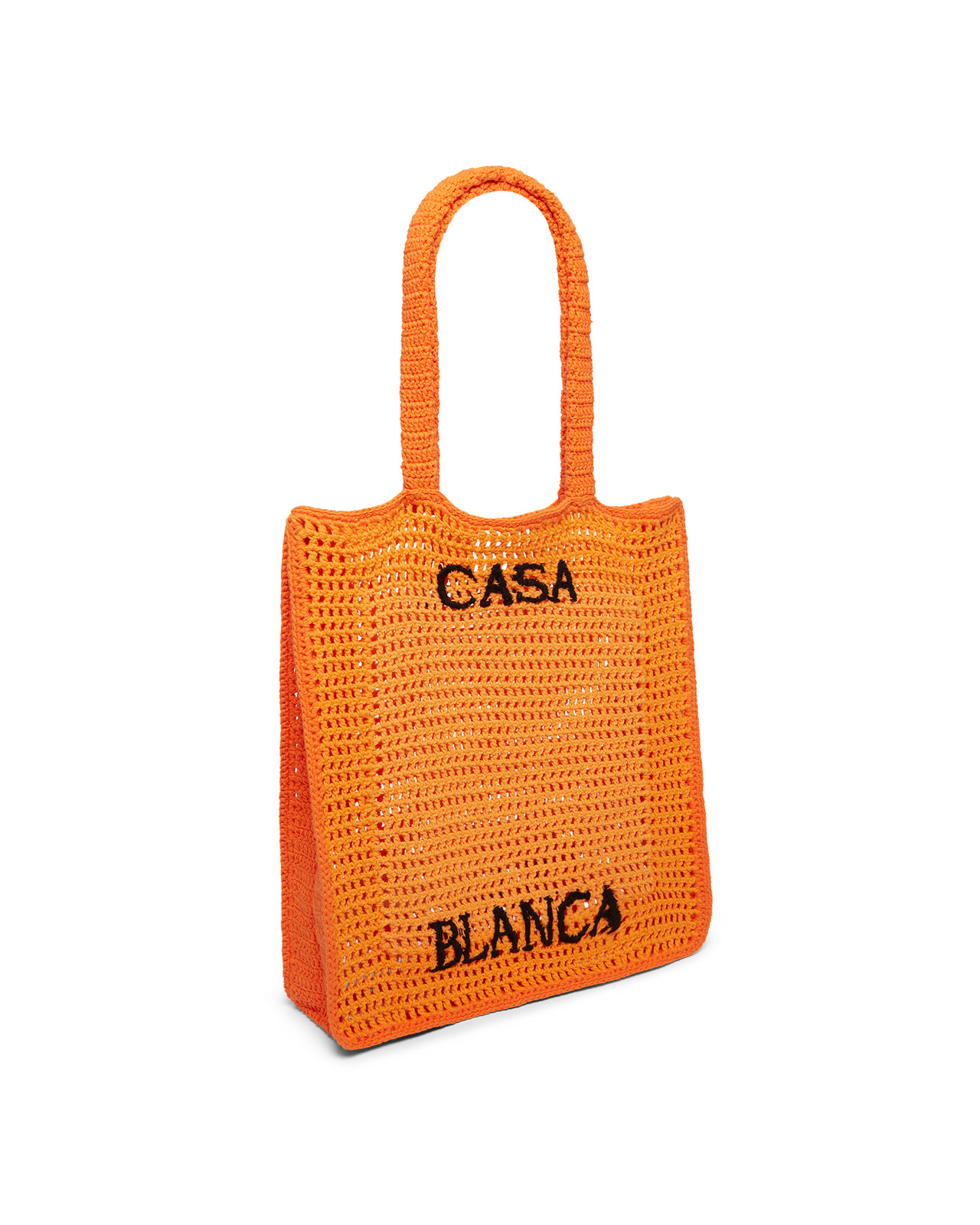Orange Gradient Crochet Brand Bag | Casablanca Paris - 2