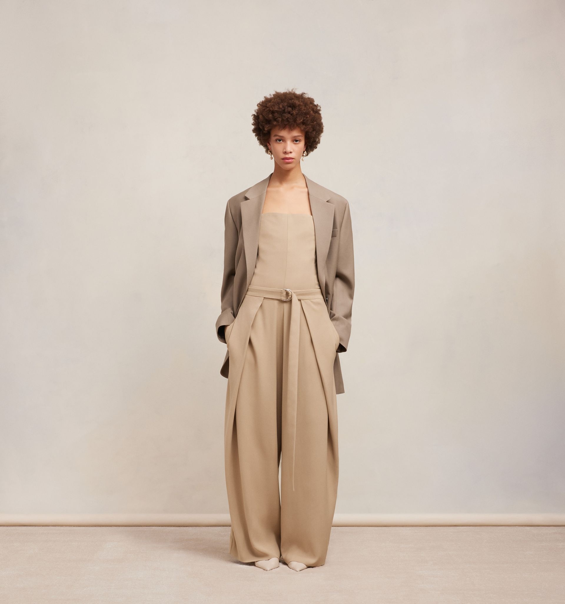 Jumpsuit With Floating Panels - 3