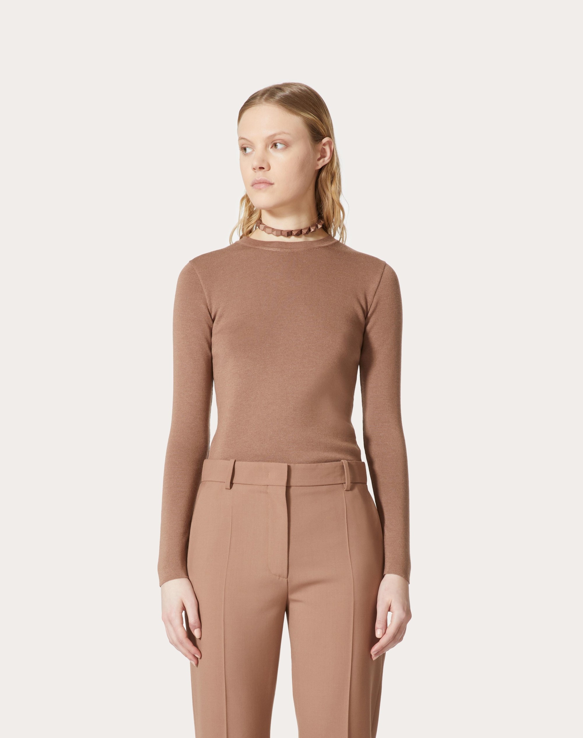 SILK CASHMERE SWEATER - 3