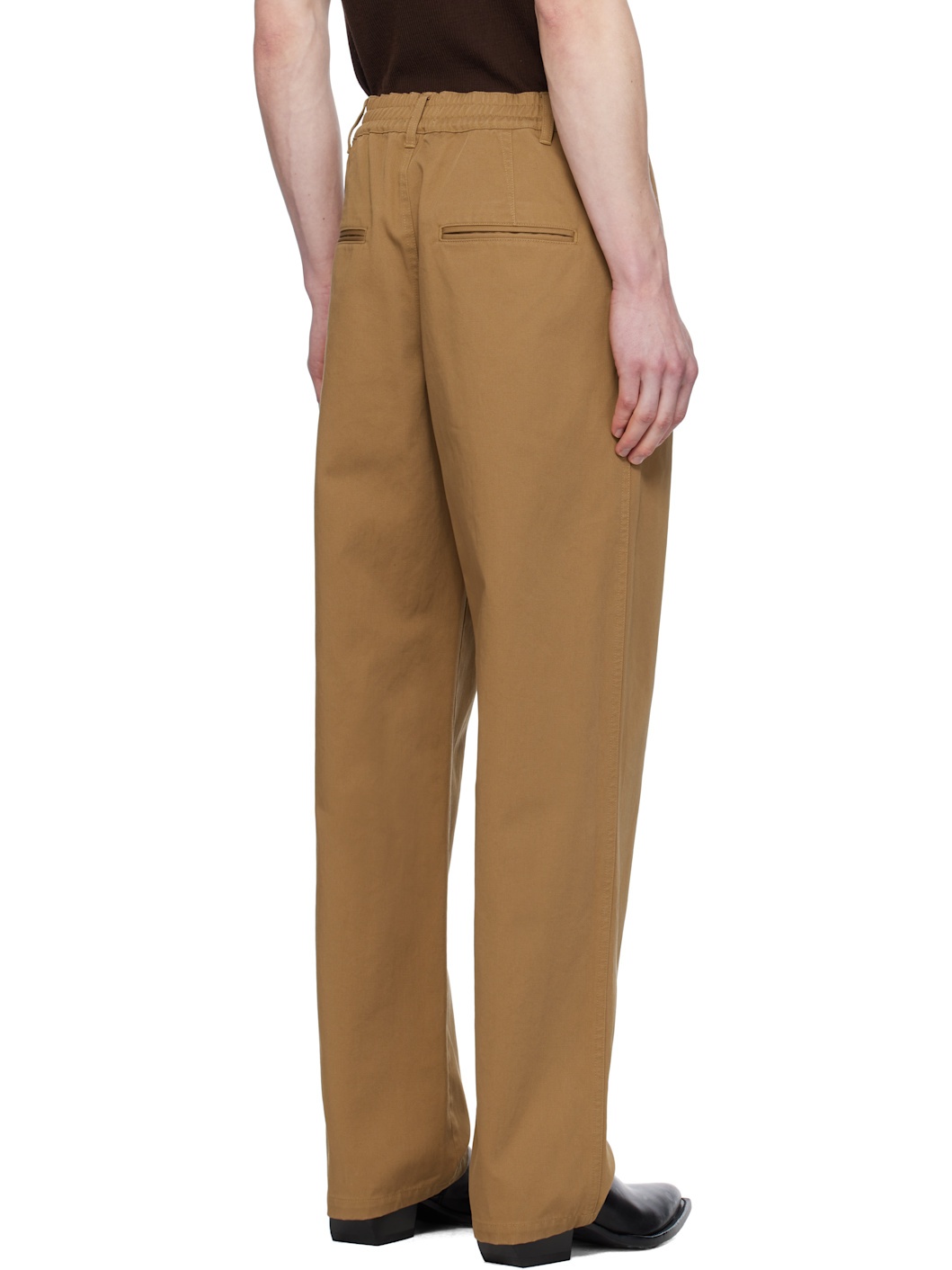 Tan Kostin Trousers - 3