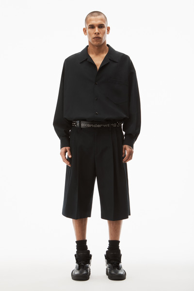 Alexander Wang DRESS SHIRT IN WOOL BLEND TAILORING outlook