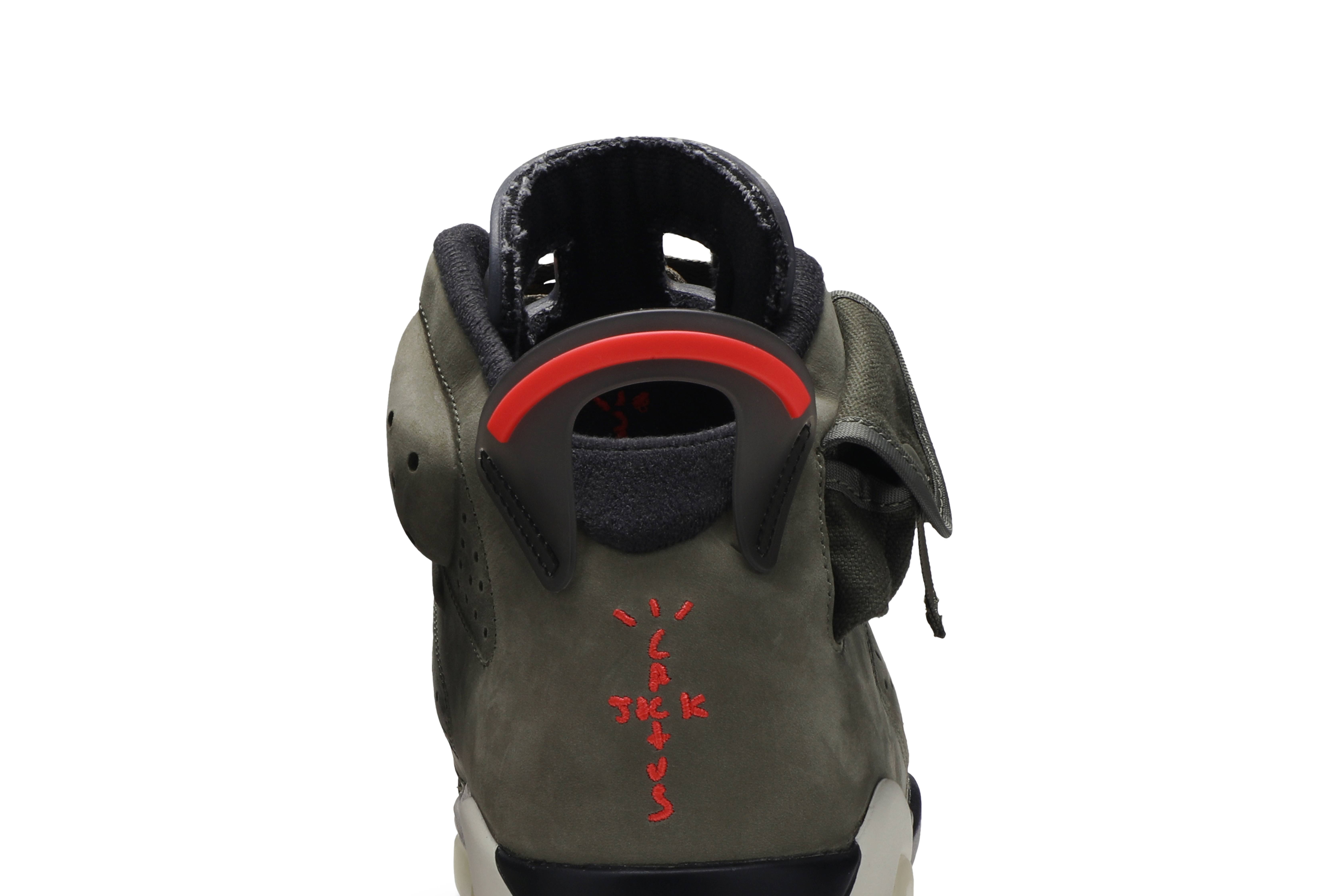 Travis Scott x Air Jordan 6 Retro 'Olive' - 7