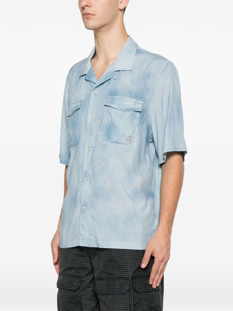 denim-print short-sleeve shirt 3