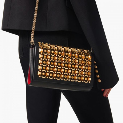 Christian Louboutin Paloma Clutch BLACK/GOLD-GOLD outlook