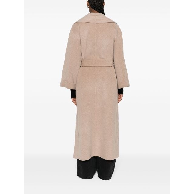 Trullem belted wool coat - 4