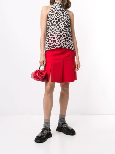 MSGM animal-print halterneck outlook