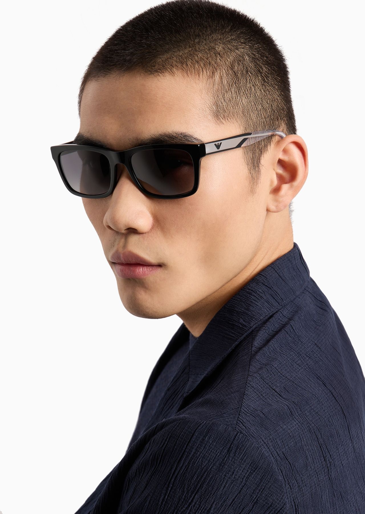 Men’s rectangular sunglasses - 5