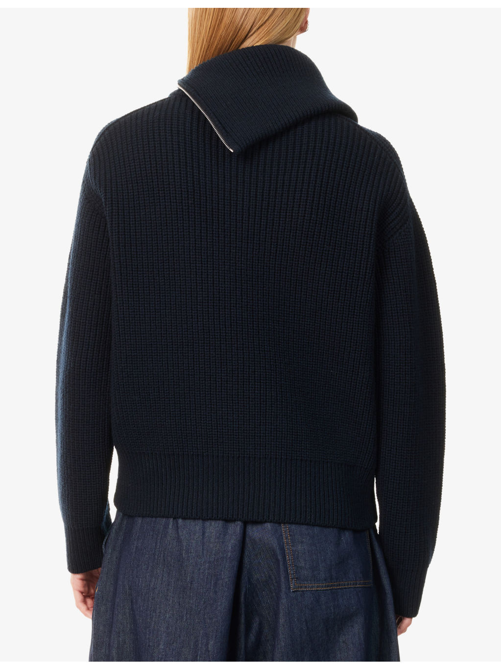 Talim Zip-Up Wool Jumper - 4