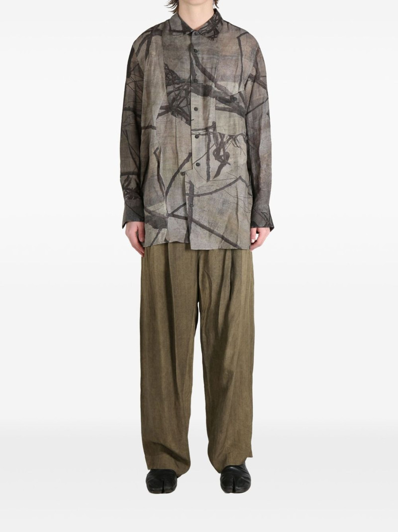 Ziggy Chen printed shirt outlook