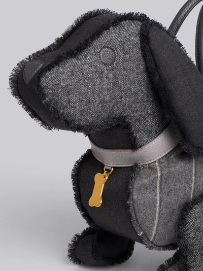 Thom Browne Solid Tweed Hector bag outlook