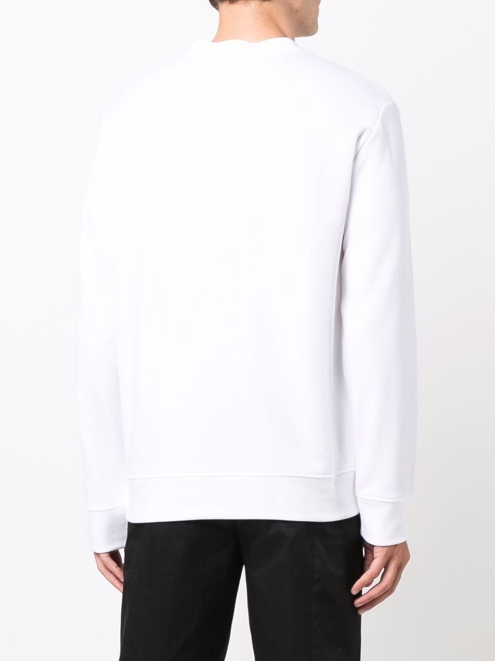 logo-print crew-neck sweatshirt - 4