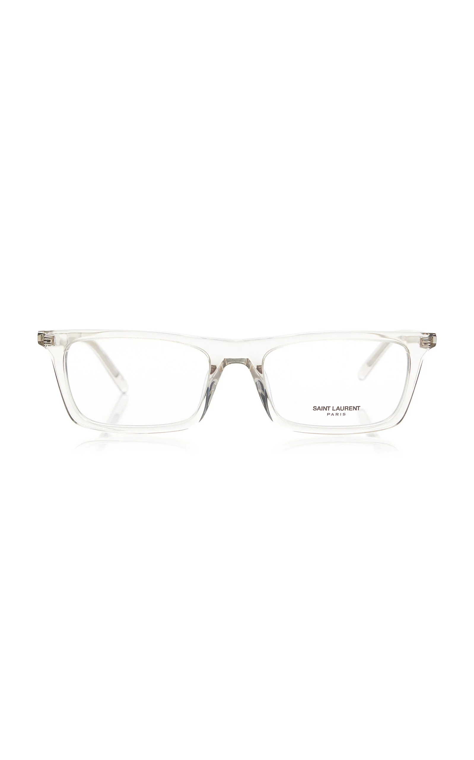 Betty Thin Square-Frame Acetate Glasses clear - 1