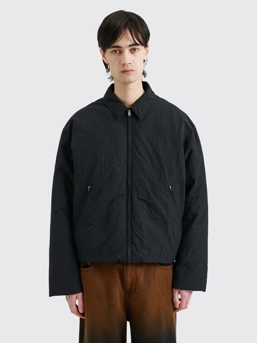 ACNE STUDIOS LIGHTWEIGHT DOWN JACKET BLACK - 1