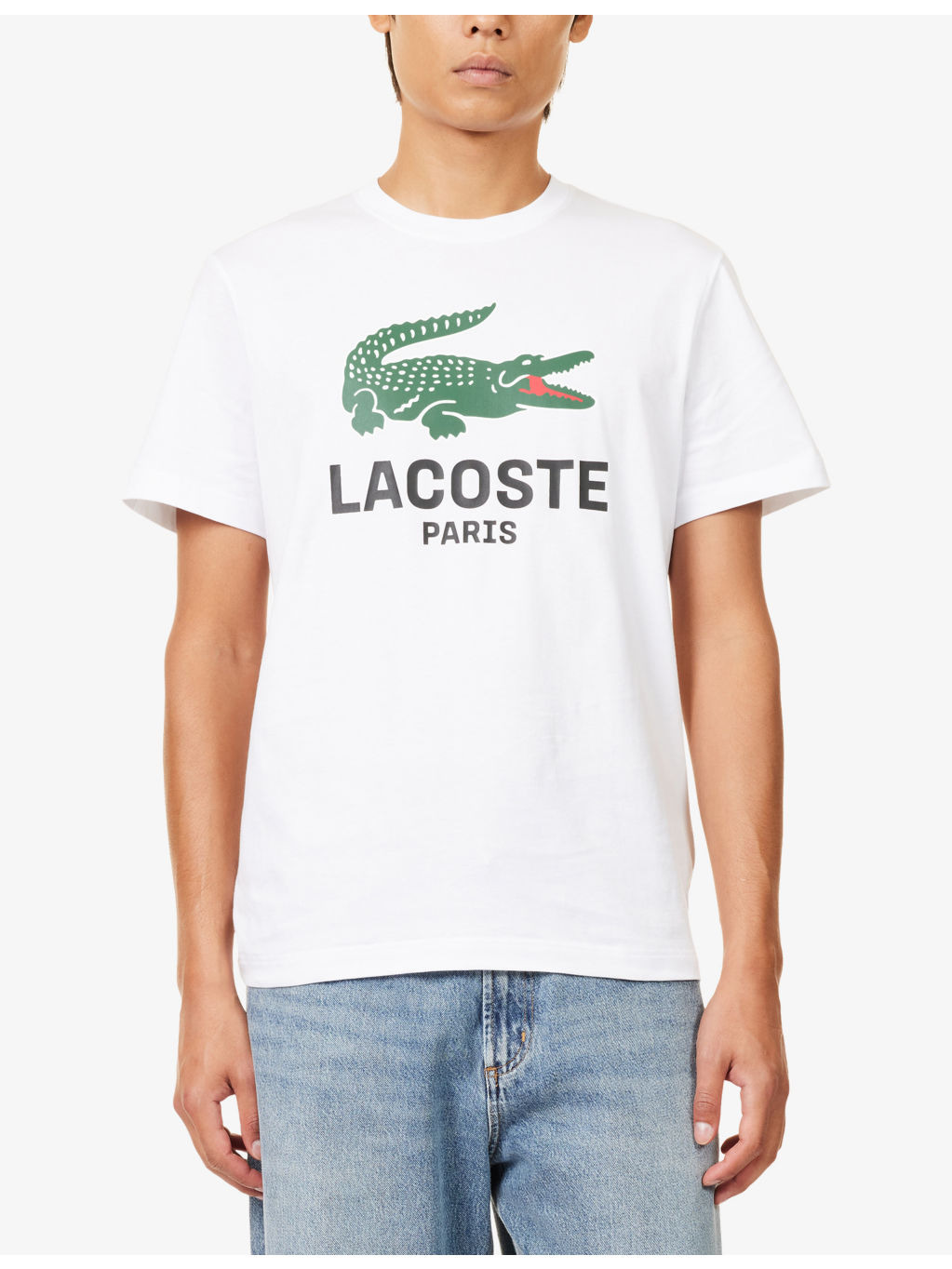 Logo-Print Crewneck Cotton T-Shirt - 3