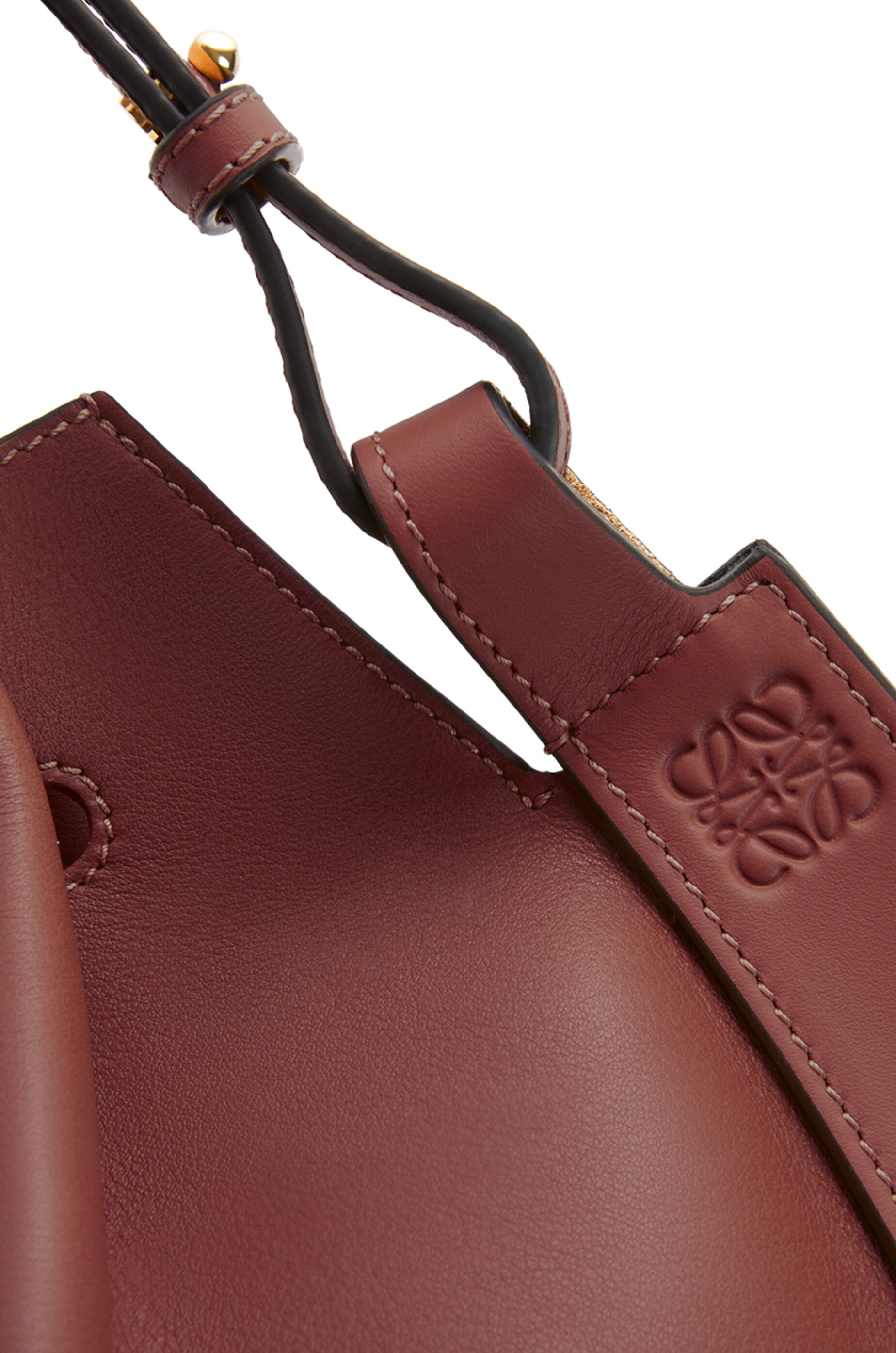 Horseshoe bag in nappa calfskin - 6