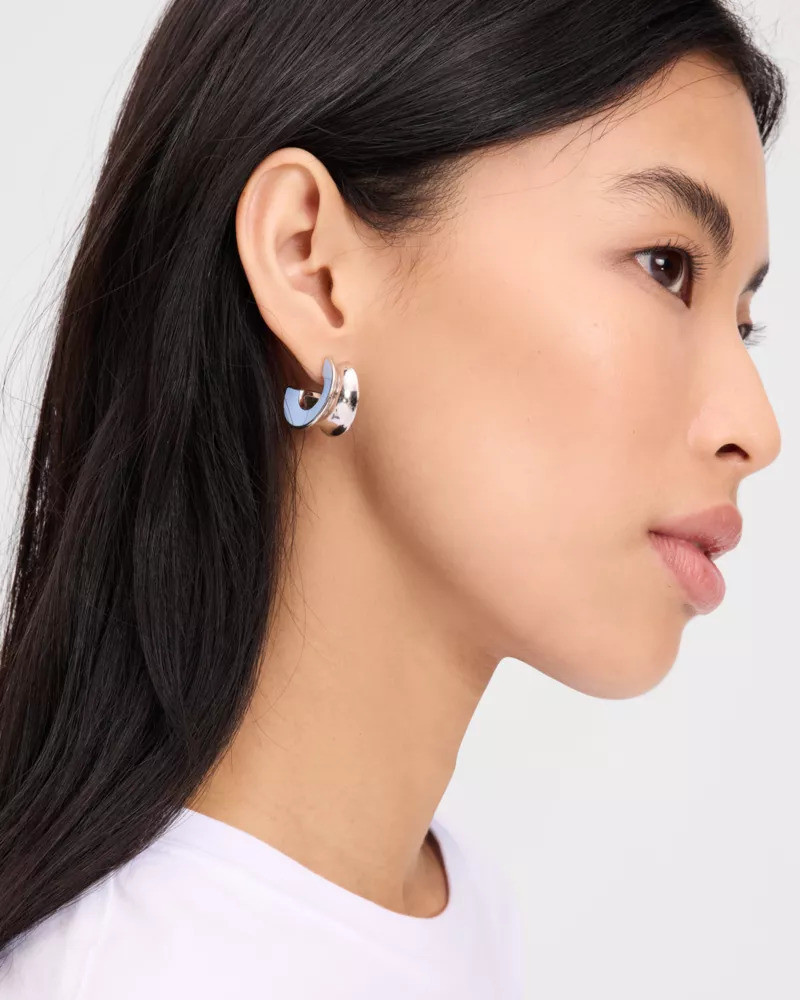 kate spade Bold Small Hoops outlook