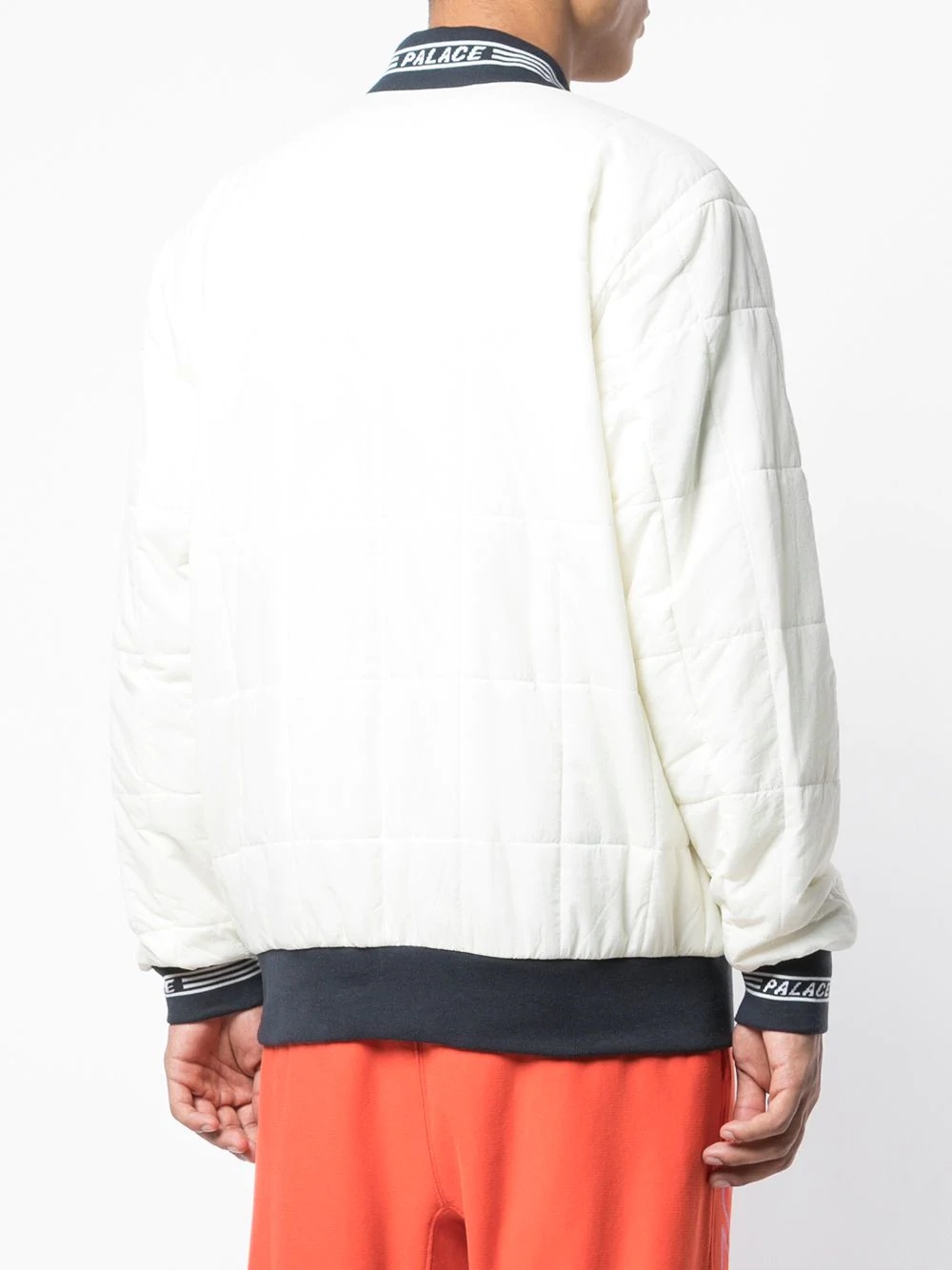 quilted padded bomber jacket - 4