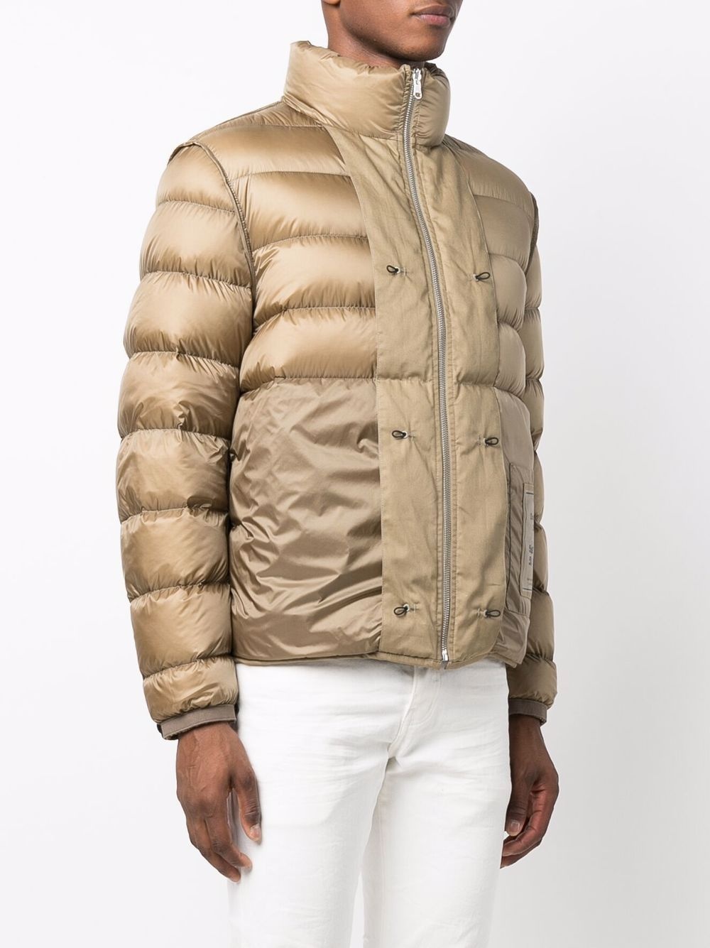 patch-detail puffer jacket - 3