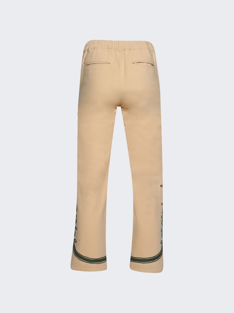 baziszt Baya Pants Beige And Khaki outlook